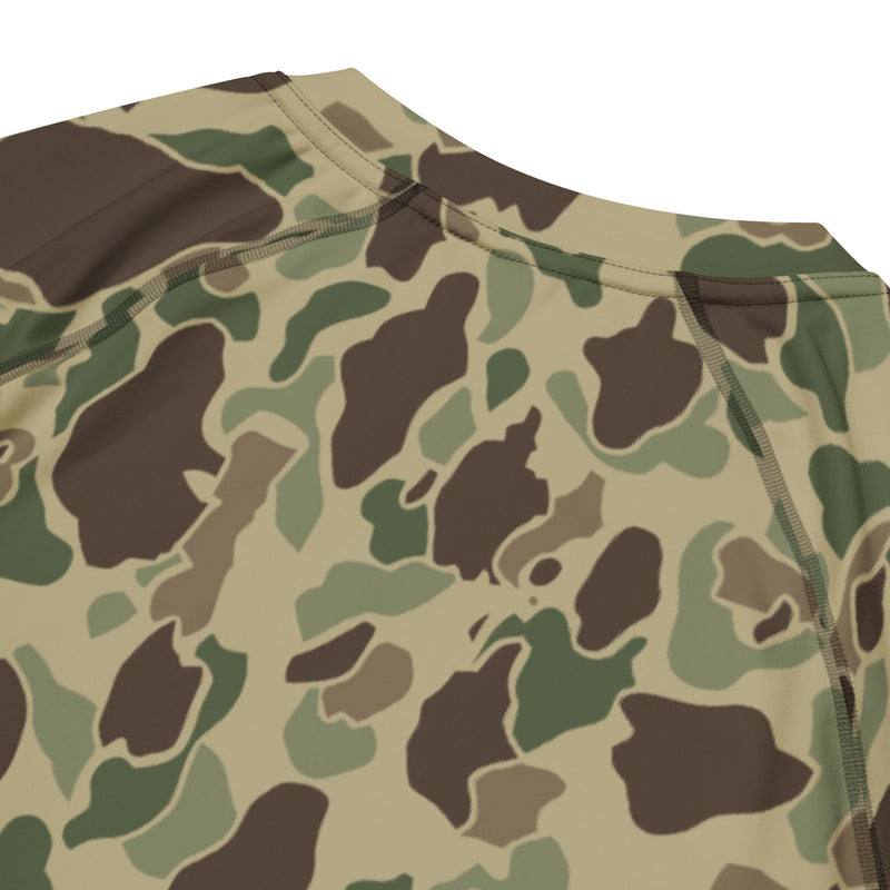 Frog Skin Multi-terrain CAMO Mens Short-Sleeve Rash Guard - SS