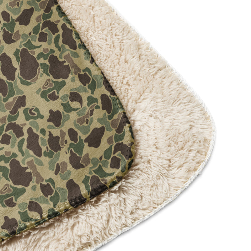 Frog Skin Multi-terrain CAMO Sherpa Blanket
