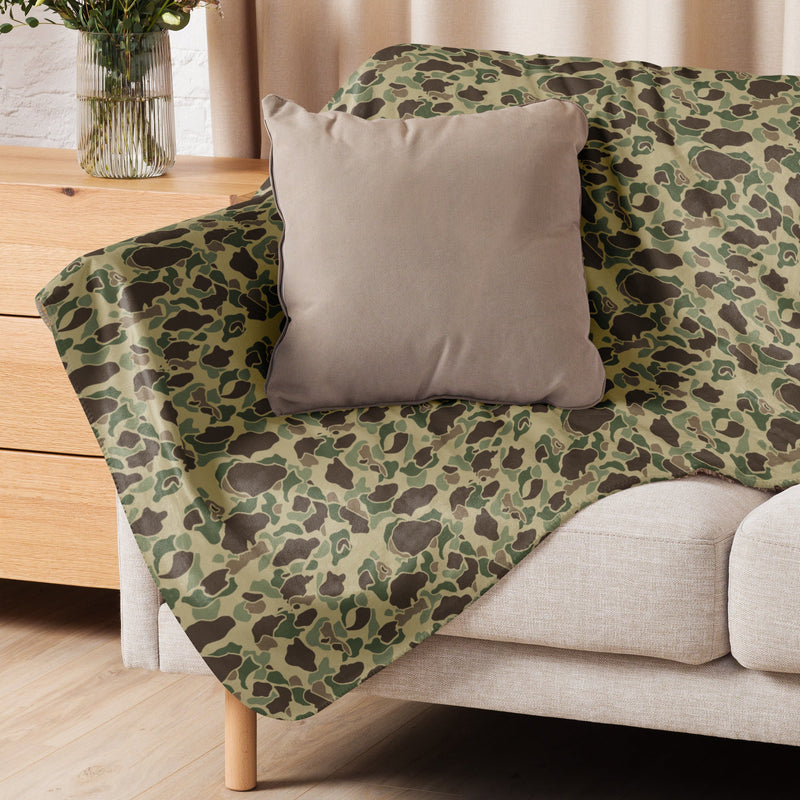 Frog Skin Multi-terrain CAMO Sherpa Blanket