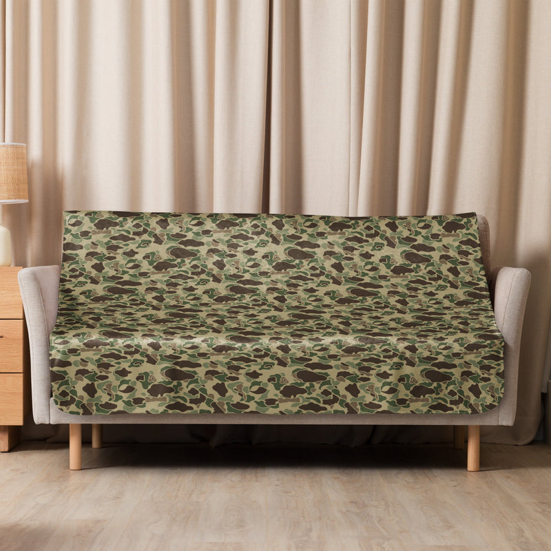 Frog Skin Multi-terrain CAMO Sherpa Blanket