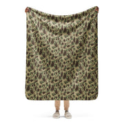 Frog Skin Multi-terrain CAMO Sherpa Blanket - 50″×60″