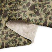 Frog Skin Multi-terrain CAMO Sherpa Blanket