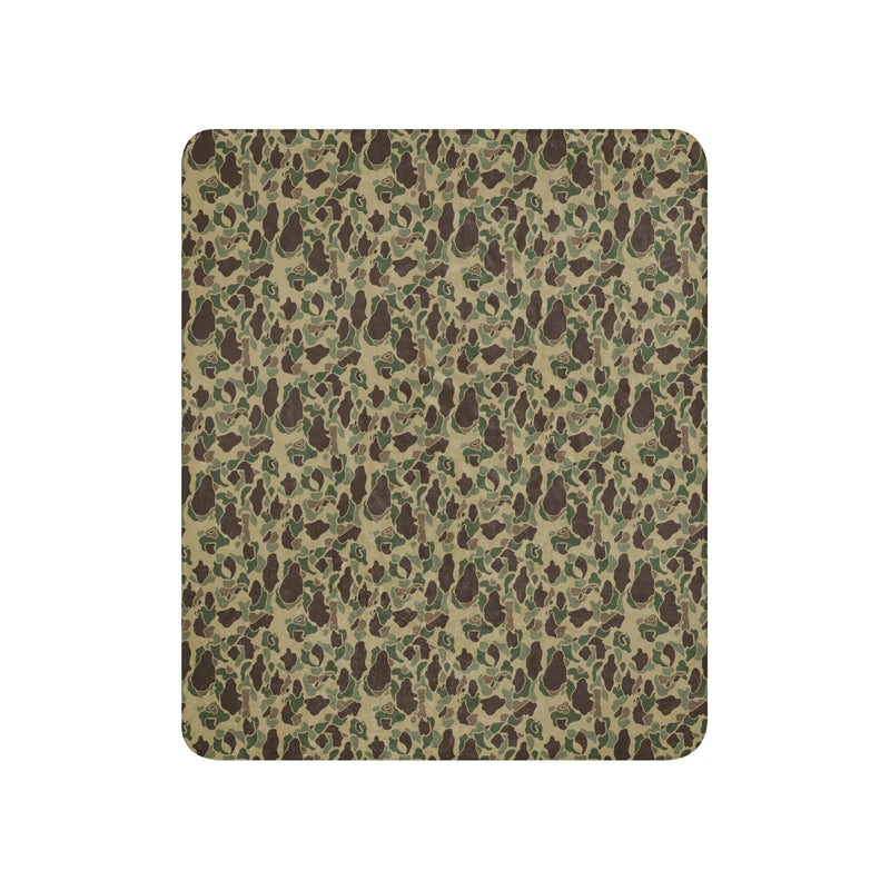 Frog Skin Multi-terrain CAMO Sherpa Blanket