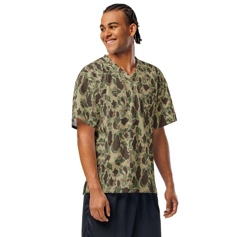 Frog Skin Multi-terrain CAMO Unisex American Football Jersey