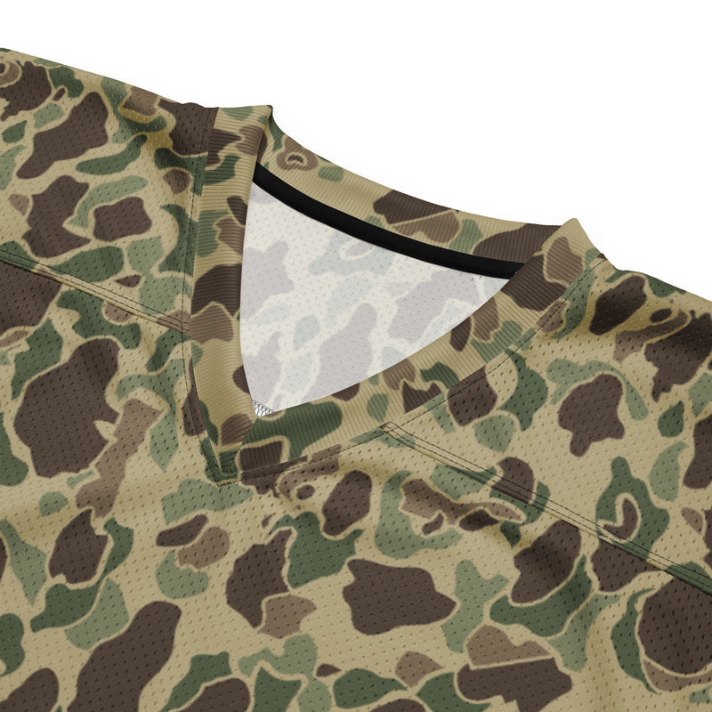 Frog Skin Multi-terrain CAMO Unisex American Football Jersey