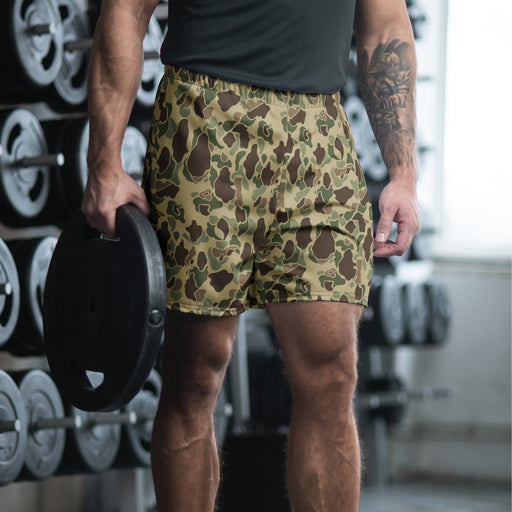 Frog Skin Multi-terrain CAMO Unisex Athletic Long Shorts - 2XS