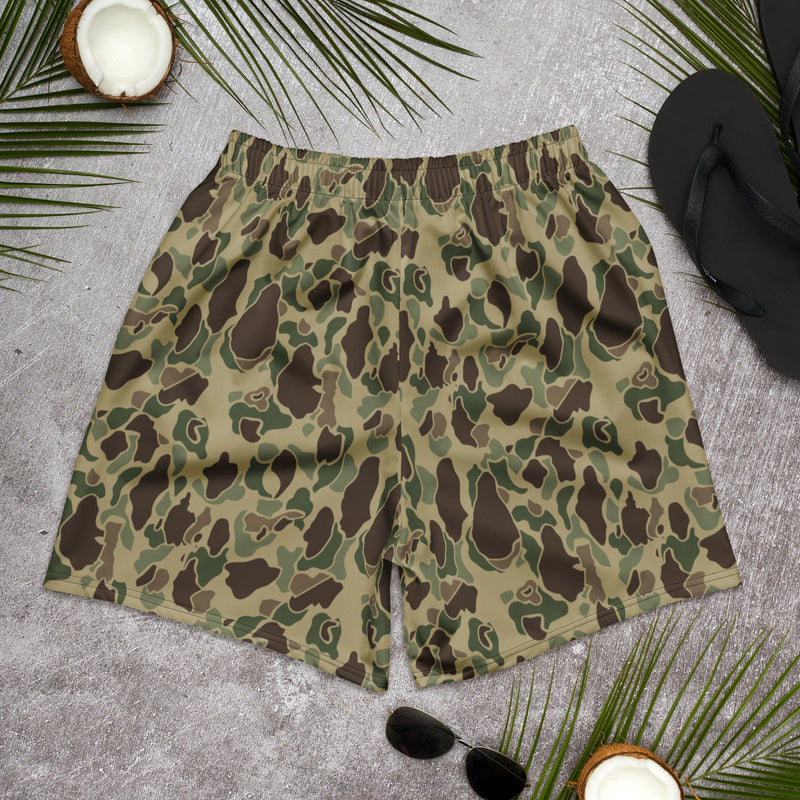 Frog Skin Multi-terrain CAMO Unisex Athletic Long Shorts