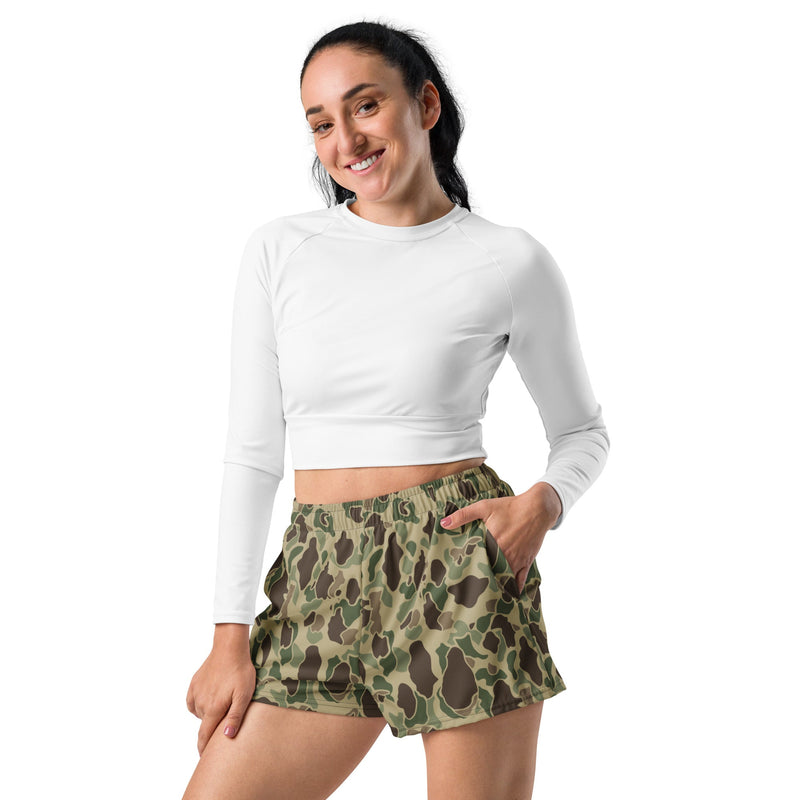 Frog Skin Multi-terrain CAMO Unisex Athletic Shorts