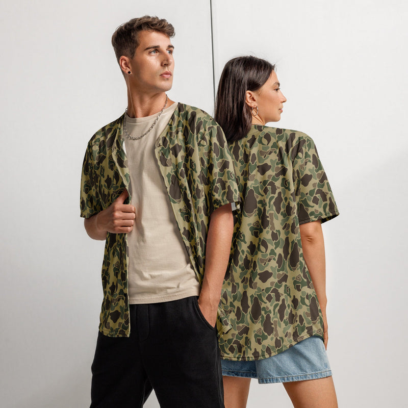 Frog Skin Multi-terrain CAMO Unisex Baseball Jersey - 2XS