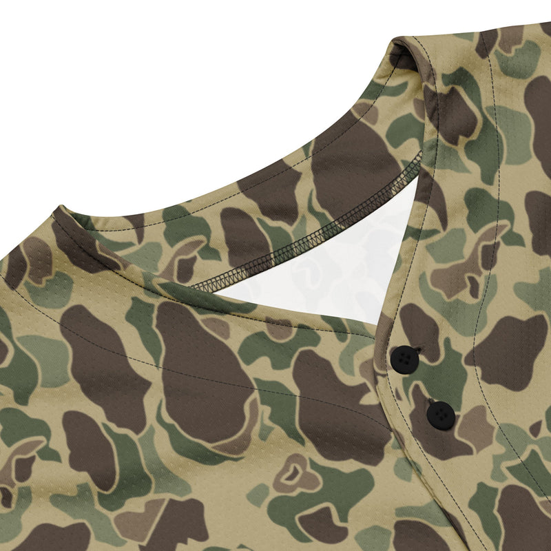 Frog Skin Multi-terrain CAMO Unisex Baseball Jersey