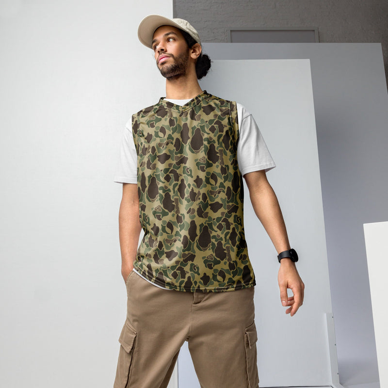 Frog Skin Multi-terrain CAMO Unisex Basketball Jersey - 2XS