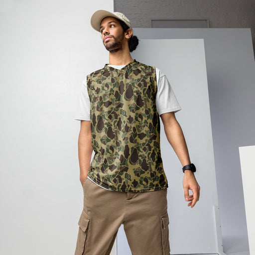 Frog Skin Multi-terrain CAMO Unisex Basketball Jersey - 2XS