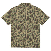 Frog Skin Multi-terrain CAMO Unisex Short-Sleeve Button Shirt - Button-Up