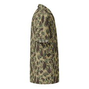 Frog Skin Multi-terrain CAMO Unisex Short-Sleeve Button Shirt - Button-Up