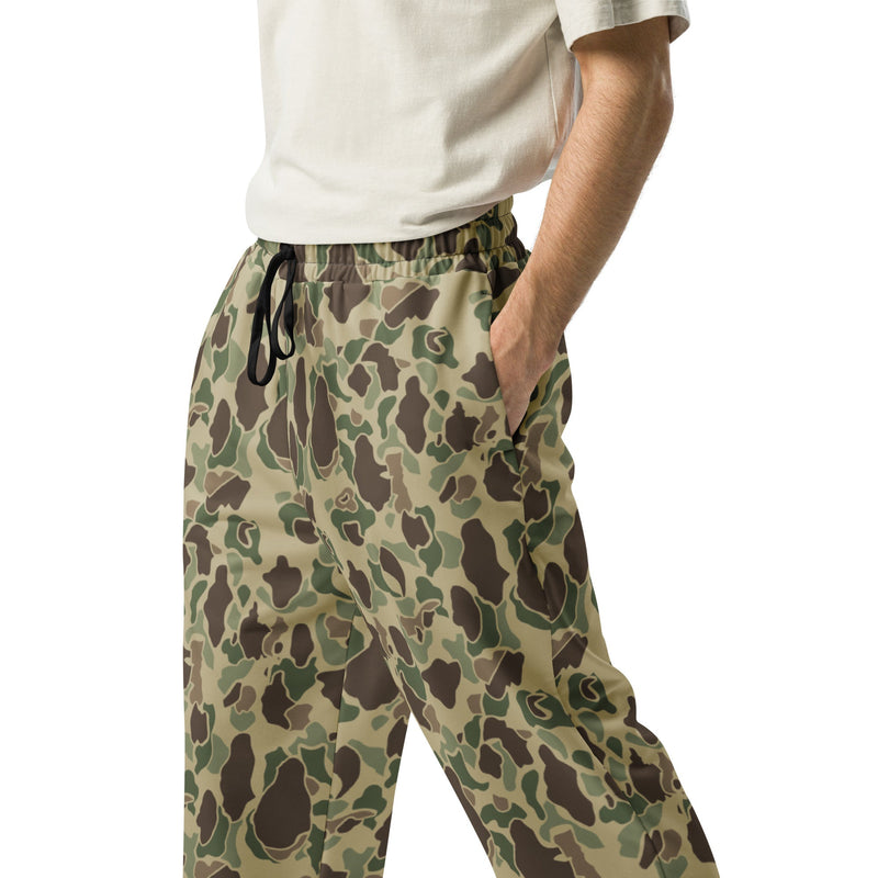 Frog Skin Multi-terrain CAMO Unisex Wide-Leg Joggers