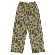 Frog Skin Multi-terrain CAMO Unisex Wide-Leg Leisure Pants - 2XS - Pant