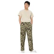 Frog Skin Multi-terrain CAMO Unisex Wide-Leg Leisure Pants - Pant