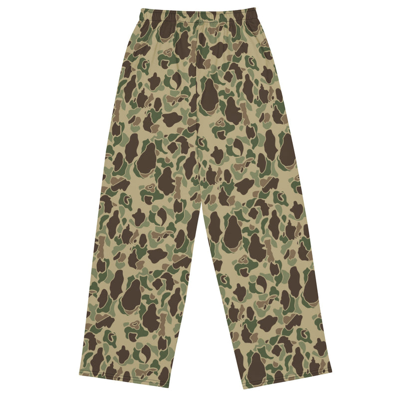 Frog Skin Multi-terrain CAMO Unisex Wide-Leg Leisure Pants - Pant