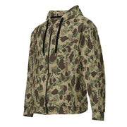 Frog Skin Multi-terrain CAMO Unisex Zip Hoodie