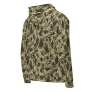 Frog Skin Multi-terrain CAMO Unisex Zip Hoodie