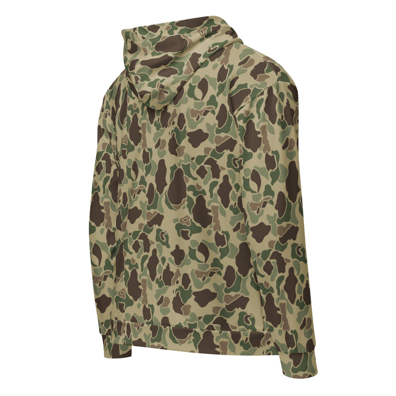 Frog Skin Multi-terrain CAMO Unisex Zip Hoodie