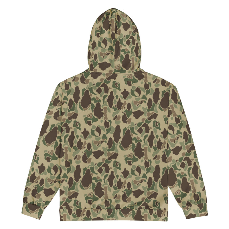 Frog Skin Multi-terrain CAMO Unisex Zip Hoodie