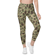 Frog Skin Multi-terrain CAMO Womens Leggings with Pockets - Women