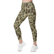 Frog Skin Multi-terrain CAMO Womens Leggings with Pockets - Women