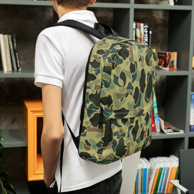 Frog Skin Olive Canopy CAMO Backpack - Bag
