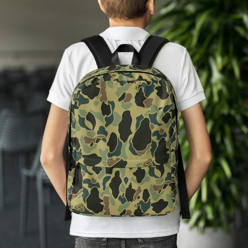 Frog Skin Olive Canopy CAMO Backpack - Bag