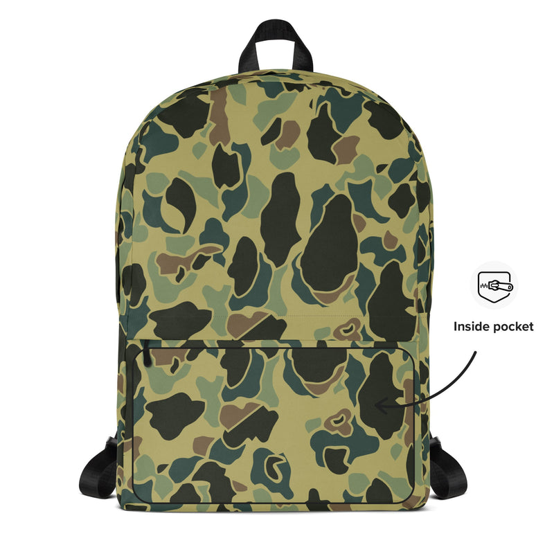 Frog Skin Olive Canopy CAMO Backpack - Bag