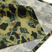 Frog Skin Olive Canopy CAMO Bandana - Head