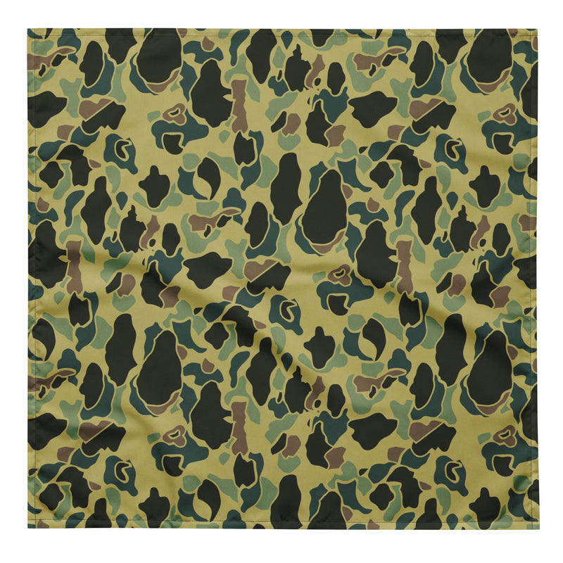 Frog Skin Olive Canopy CAMO Bandana - L - Head