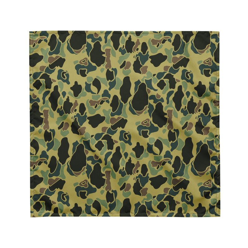 Frog Skin Olive Canopy CAMO Bandana - M - Head