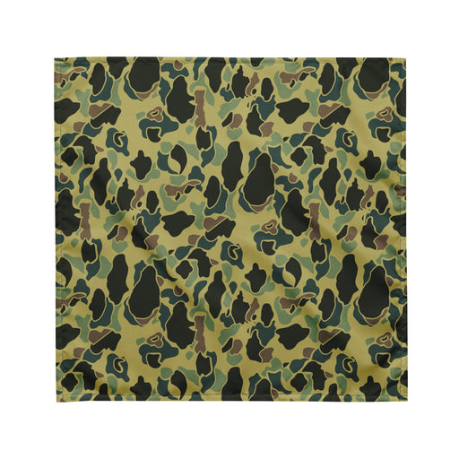 Frog Skin Olive Canopy CAMO Bandana - M - Head