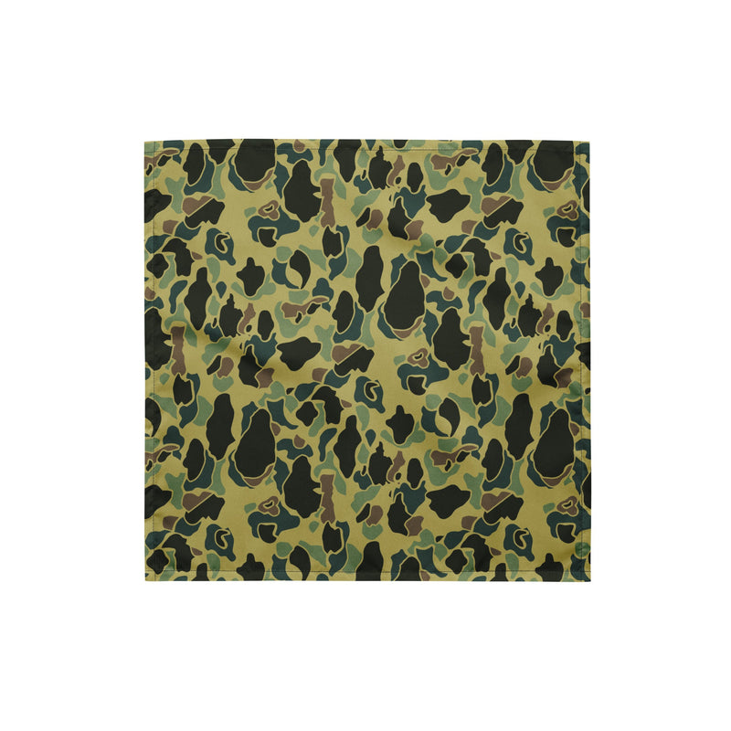 Frog Skin Olive Canopy CAMO Bandana - S - Head