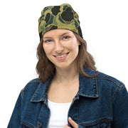 Frog Skin Olive Canopy CAMO Beanie - Head