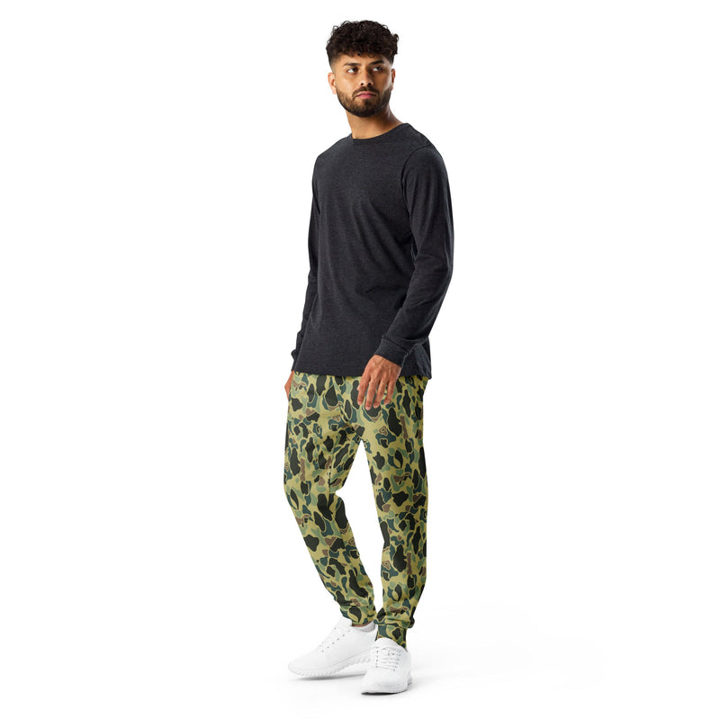 Frog Skin Olive Canopy CAMO Mens Joggers - Men