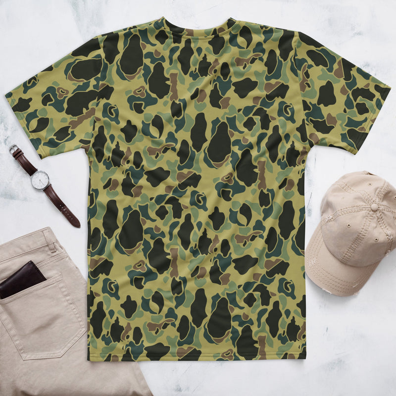 Frog Skin Olive Canopy CAMO Mens T-Shirt - Shirt - Tee