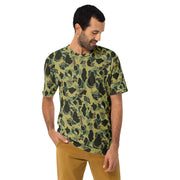 Frog Skin Olive Canopy CAMO Mens T-Shirt - Shirt - Tee