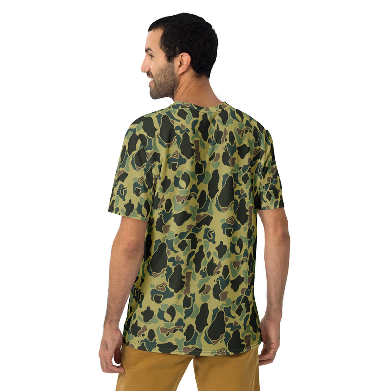Frog Skin Olive Canopy CAMO Mens T-Shirt - Shirt - Tee