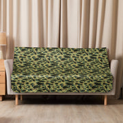 Frog Skin Olive Canopy CAMO Sherpa Blanket