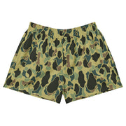 Frog Skin Olive Canopy CAMO Unisex Athletic Shorts