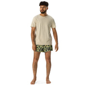Frog Skin Olive Canopy CAMO Unisex Athletic Shorts