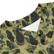 Frog Skin Olive Canopy CAMO Unisex Baseball Jersey