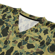 Frog Skin Olive Canopy CAMO Unisex Football Jersey