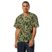 Frog Skin Olive Canopy CAMO Unisex Football Jersey