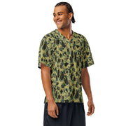 Frog Skin Olive Canopy CAMO Unisex Football Jersey