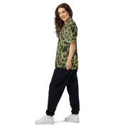 Frog Skin Olive Canopy CAMO Unisex Football Jersey