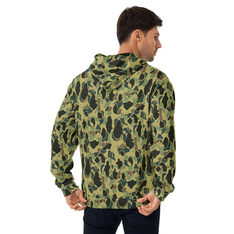 Frog Skin Olive Canopy CAMO Unisex Hoodie